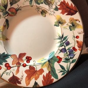 Crate & Barrel Harvest Plate